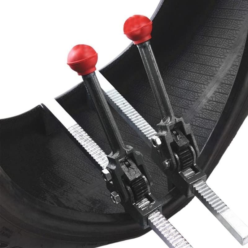 Manual Tire Spreader,Manual Tire Expander,High HardMetal High Hardness Heat Treatment Portable Tire Changer Tool Automotive Truck Tire Repair Kit Tools (Black 14.5inch) - size: Black 14.5inch