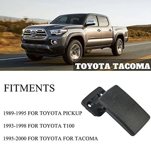Rear Sliding Window Lock Latch Compatible for 1995-2000 Toyota Tacoma,1989-1995 Pickup,1993-1998 T100, 1992-2005 Hilux,4Runner Replace 69370-35010