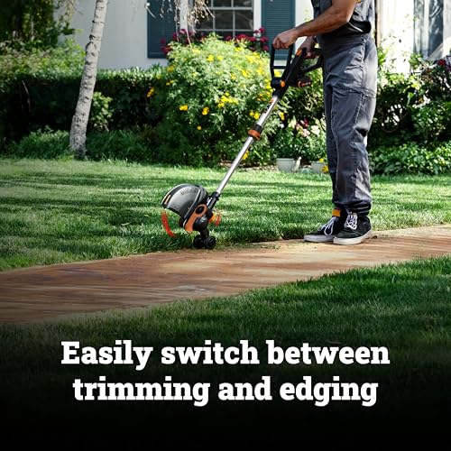 Worx 20V 12" 2-in-1 Cordless String Trimmer & Electric Lawn Edger, WG163.9 - style: 2 in 1 Trimmer/Tool Only