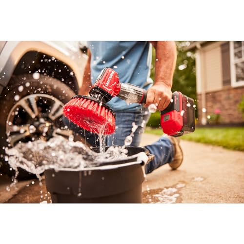 CRAFTSMAN Power Scrubber Medium Bristle Brush for V20 Cordless 2-in-1 Power Scrubber (CMCPSMB) - style: Medium Bristle Brush