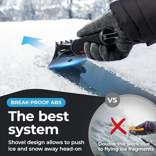 Car Ice Scraper for Car Windshield Test Winner 2026 - Fast & Strong