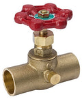 B and K Industries 105-603NL 1/2" C X C Stop & Waste Valve