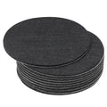 PATIKIL 2.5 Inch Diameter Lamp Base Felt, 10Pack 2mm Thickness Round Soft Adhesive Non-Slip Anti-Scratch Backed Felt for Lamp Furniture DIY Craft, Black - color: Black, size: 2.5 Inch