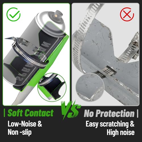 Zozen Paint Shaker, with Non-Slip&Low-Noise Liner, Fits 2-3" Cans