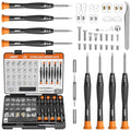 JOREST Eyeglass Repair Kit, Sunglasses/Glasses Repairing Tool including Small Screws, Nose Pads and Screwdrivers, Eyeglass Fixing Kit; Christmas gift for people who wear glasses(Men/Women Him/Her)