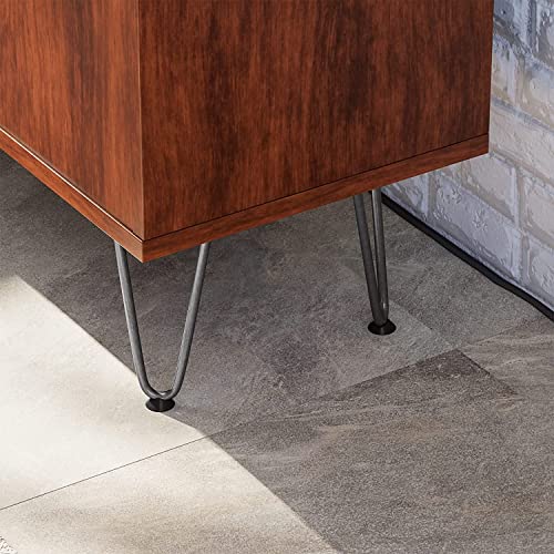 SMARTSTANDARD 6 Inch Heavy Duty Hairpin Furniture Legs, Grey 4PCS - color: Grey, size: 6 Inch