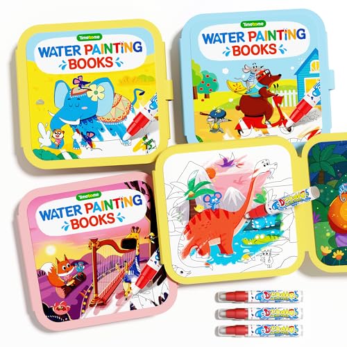 Timetome Water Painting Books for Kids Ages 3-6