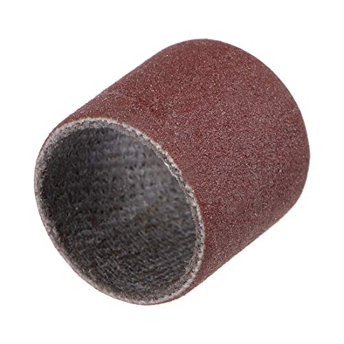 uxcell 1/2 Inch x 1/2 Inch Sanding Sleeves 400 Grits Sandpapers Band Drums 10 Pcs - size: 400 Grits