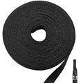 25ft 1/4" Heat Shrinkable Braided Sleeving, Wire Harness Sheath Cable Wrap - size: 25ft- 1/4"(6mm)