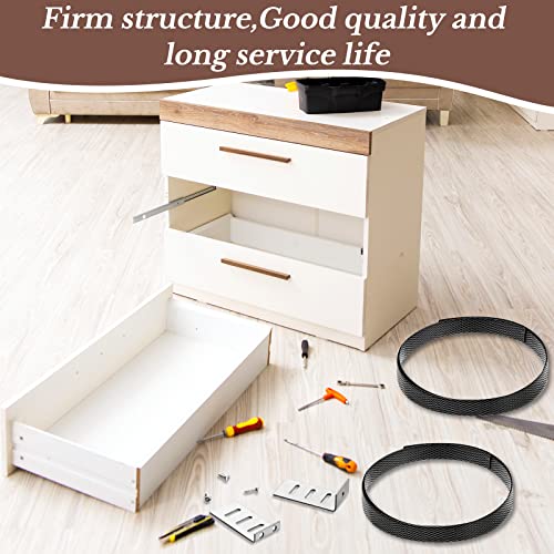 Dunzy 6 Set Drawer Repair Kit, Drawer Support Brackets