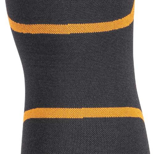 Klein Tools 60624 Knee Pad Compression Sleeve, Knee Support for Construction, Workers and Athletes, Black, L/XL - style: L/XL