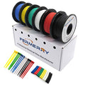 Fermerry 20 AWG Stranded Wire Spool 10ft Each 6 Colors - size: 10FT, style: 20 AWG-6C