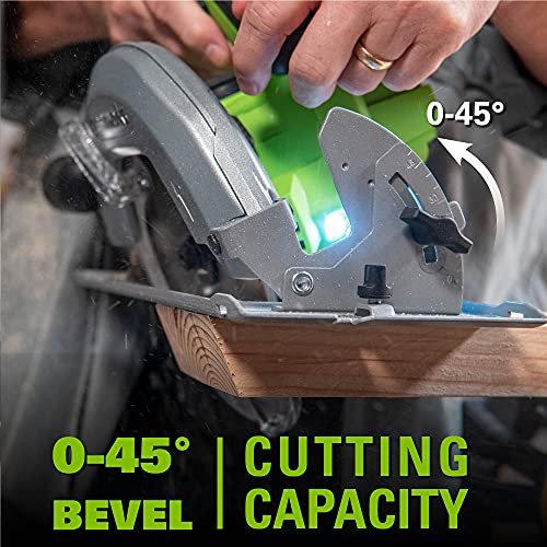 Greenworks 24V Brushless 7-1/4-inch Circular Saw, Battery and Charger Sold Separately - size: 7-1/4", style: Tool Only