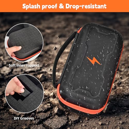 GWCASE Case for Klein MM300 MM325 MM400 Multimeter,Removable Foam，Black-S - color: Black, size: S