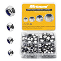 M8 M6 M5 M4 Locknuts Assortment Kit 95PCS Nylon Insert - size: M4-M8 Assortment (95PCS)