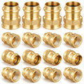 16 Pack 1" Press x 1" Fip Brass Press Fittings - color: Fip, size: 1 Inch