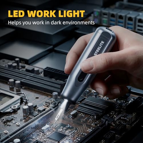 Electric Screwdriver Set, 35 in 1 Cordless Lithium Kit, 250 RPM, 2–10 N·m Torque, USB Rechargeable,Power Tool for Home Repair, Furniture Assembly, DIY Projects
