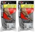 Make-2-Fit P 7645 Screen Retainer Spline, 0.250 in., 25 Foot, Gray (1 Roll) (Pack of 2) - size: 1 Count (Pack of 2)