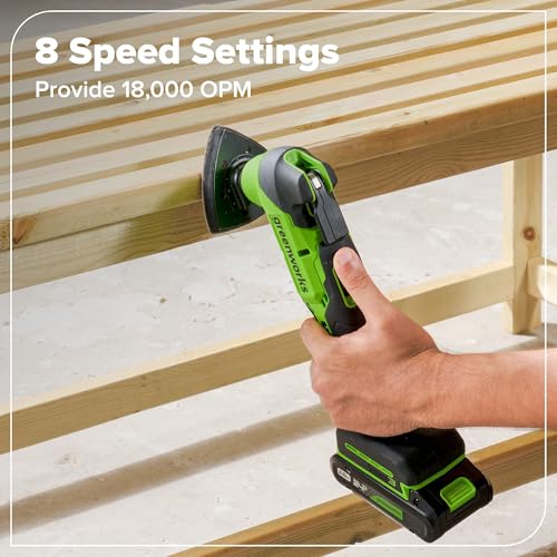 GREENWORKS 24V (5-TOOL) Combo (Drill + Impact Driver + Circular Saw + Multi-Tool + Flashlight), 4.0Ah + 2.0Ah (24,000mAh Power Bank) Batteries, (2) Cables, 65W Rapid Charger - size: 5PCS Combo Kits