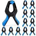 12 Pack 4 inch Heavy Duty Spring Clips, Plastic Spring Clamps for Woodworking, Backdrop Stand, Pool Cover, Photography, Crafts - size: 4" Pack of 12