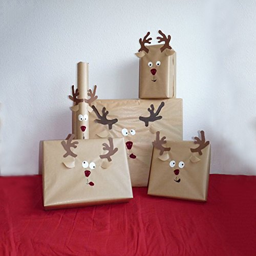RUSPEPA Brown Kraft Paper Roll, 48"x 1200"(100'), Crafts Kraft Paper for Gift Wrapping, Poster Bulletin Board Arts Crafts, Bouquet Flower Wrapping, Table Covering Packing Shipping Dunnage & Parcel - color: Brown, size: 48" x 100'