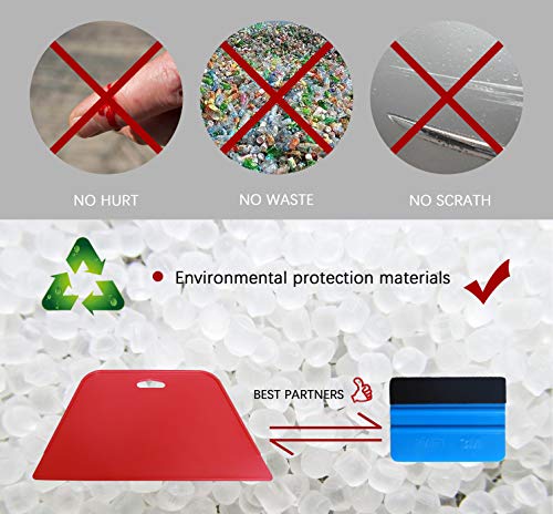 Wallpaper Smoothing Tool Kit for Contact Paper Peel and Stick Wallpaper Car Wrap Vinyl Window Tint Glass Film - color: Basic Kit