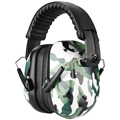 ProCase Hearing Protection Ear Muffs SNR 33dB, Noise Cancelling Headphones - color: 1 - Camogreen