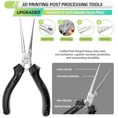 76pcs 3D Printer Tools Kit with Bag, 3D Printer Accessories includes Digital Caliper, Hygrometer, PTFE Tube Kit, Deburring Tool, Scrapers, Nozzle Cleaning, for Bambu Lab, Ender 3, FDM/SLA Printers etc - style: Ultra 3D Maker Version