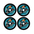 3 Inch HSS Circular Saw Blade 4pcs, High-Speed Steel Saw Blade for Cutting Soft Metal Copper Aluminum Wood Plastic Diamond Disc - size: HSS(for metal)