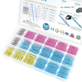 TICONN 560PCS Heat Shrink Butt Connectors, Crimp Wire Connectors Kit - size: 560 PCS-4Sizes