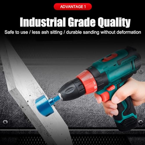 Diamond Hole Saw Set, 10 PCS Brazed Tile Hole Saw Diamond Core Drill Bit Set for Ceramic, Glass, Tile, Granite, Marble, Plaster