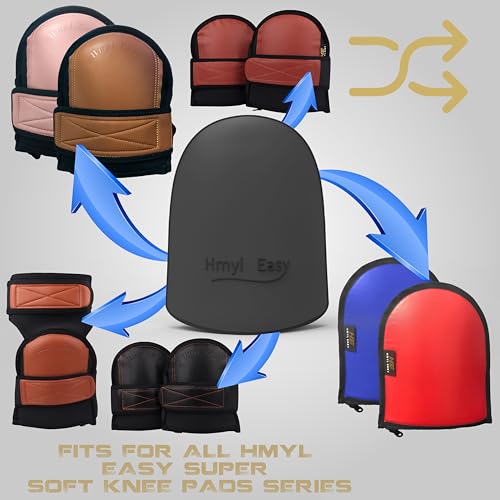 Super Soft Replaceable Inner Cushion for All HE Leather Knee Pads Series - color: Inner Cushion
