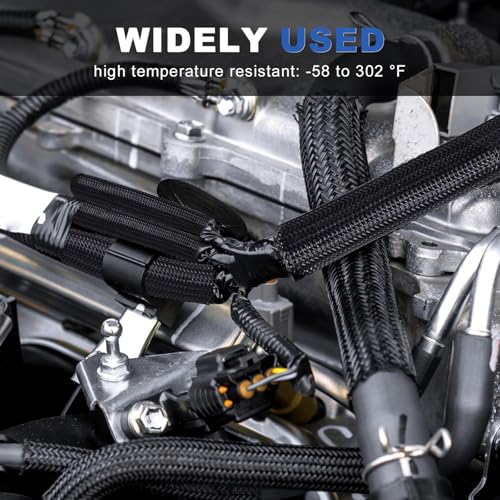 3/4" Cable Management Loom Wrap Sleeve Cord Wire Hider Organizer Covers - size: 3/4"-16ft