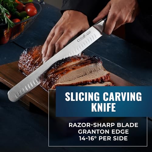 Cutluxe Butcher Knife Set, Brisket, Breaking, Boning & Fillet for Meat - size: 4 Pcs Brisket Knife Set