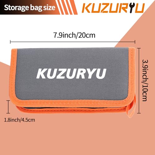 KUZURYU 14PCS Needle File Set - Small Diamond Files with 6 Jeweler's Files & 6 Steel Files （150mm）for DIY, Jewelry, Plastic, Wood & Metal Crafting – with Storage Bag & Steel Brush - size: Needle File-14PCS