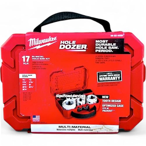 Milwaukee Electric - Hole Dozer BI-Metal Hole Saw KIT - 17PC