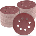 100PCS 5 Inch Sanding Discs 400 Grit Sandpaper for Orbital Sander - style: Aluminum oxide
