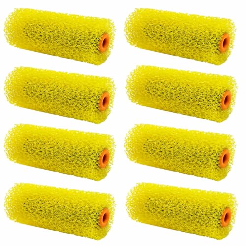 8 Pcs Textured Paint Roller Covers, 4 inch Large Textured Brushes - size: 4",8pcsLARGE