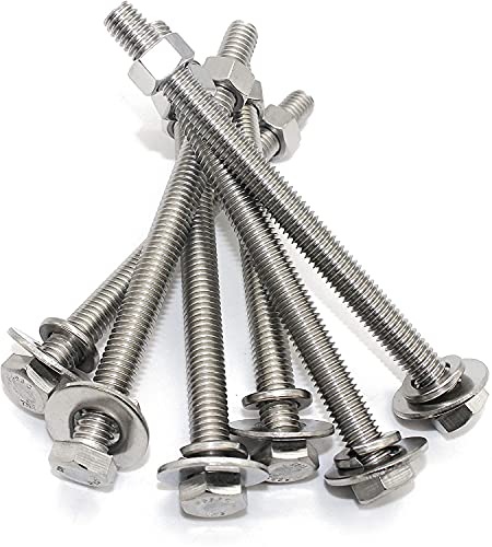 Bolt Fullerkreg 5/16-18x2-1/2 Hex Head Screws Bolts, 10 Sets - size: (10 Sets) 5/16x2-1/2"