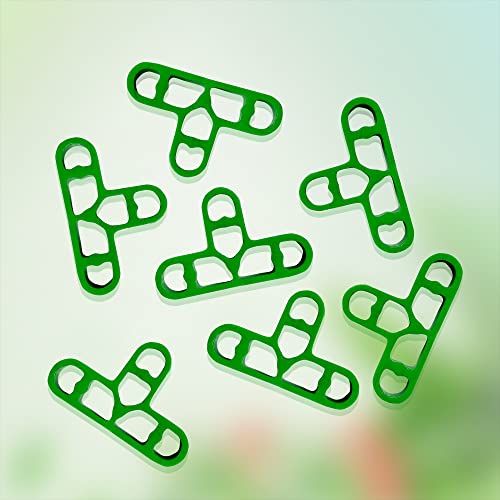 JINYO 10mm 3/8 inch 100pcs Bricklaying Spacer Stone Wall Spacer Brick laying Clips White Black Green Blue colorful Brick Wall Spacer Masory Paving Spacer Mortar Bricklaying Tile Brick Jointing Spacer - color: Green