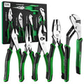 SK 5-Piece Pliers Set, Anti-slip Handle, with EVA Foam Tool Organizer - style: with EVA Organizer