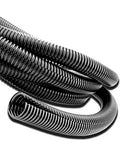 Cable Sleeve 100 Ft x 1/2" Split Loom Tube Polyethylene Black Cable Protector - color: 100 Ft, size: 1/2"