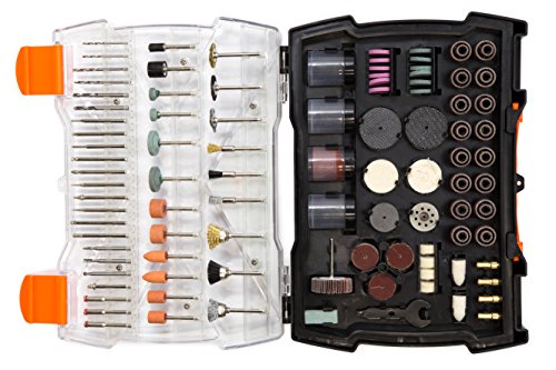 WEN 230282A 282-Piece Rotary Tool Accessory Kit with Carrying Case - size: 282 Pieces