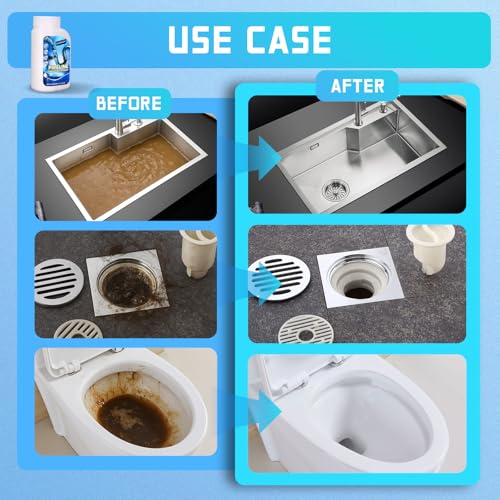 Pipeline Dredging Agent, Powerful Drain Cleaner, Kitchen Unblocker 1PCS - size: 1Pcs