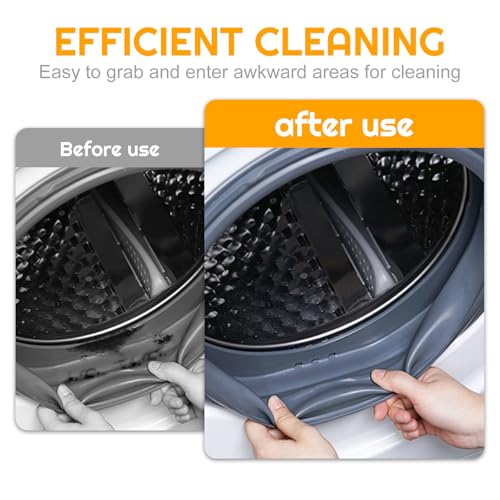 SUOXU Household Thin Cleaning Brushes,2pcs Hard Bristle Grout Scrub Brush Tool for Cleaning Tight Spaces in Home Kitchen Bathroom - color: White+grey×2