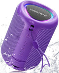 Portable Bluetooth Speaker Beach Essentials: IPX5 Waterproof for Outdoor - color: Purple