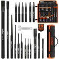 19-Piece Punch and Chisel Set, Pin Punches, Center Punch, Alignment Tools - size: 19-Piece Multi-Tool Set(New Version)