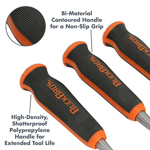Buck Knives 1/2', 3/4', 1' COMFORT GRIP SET - style: 3-Piece
