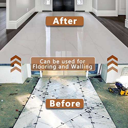 4000 PCS Tile Leveling System Clips 1/16''(1.5mm) 4000-Piece Tiles Leveler Spacers Tool for Professional Ceramic Tile and Stone Installation - size: 1/16 inch*4000