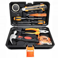 8 Piece Hand Tool Set, High Strength Steel Tools for Home Repair, Car Maintenance, Furniture Assembly with Convenient Storage Case, Basic Tool Kit for Home Use